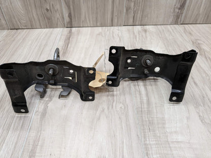 14-19 OEM BMW F15 F85 X5 F16 F86 X6 Hood Hardware Safety Latch Hook SET