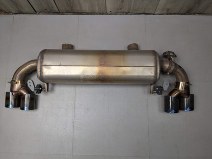 *22-25 OEM BMW G42 M240 Dual Exhaust Flap Pipe Muffler B58 Engine w/ Carbon Tips