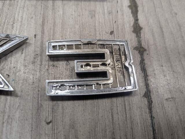 2020 - 2024 BMW X3 F97 Liftgate Trunk Lid Badge / Letters 8070536 S58