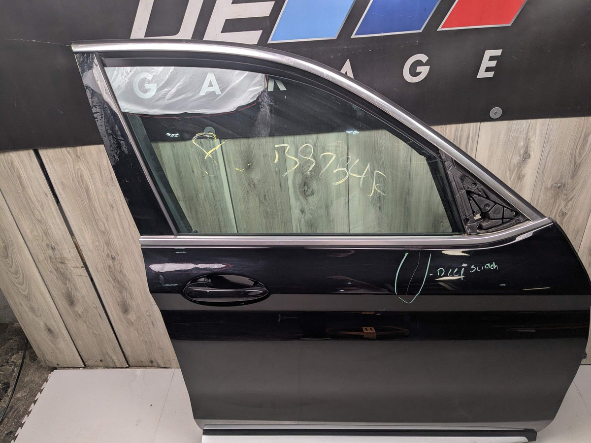 18-24 OEM BMW F97 G01 X3 X3M Front Right Passenger Door Shell Panel Black SCHWARZ II (668)