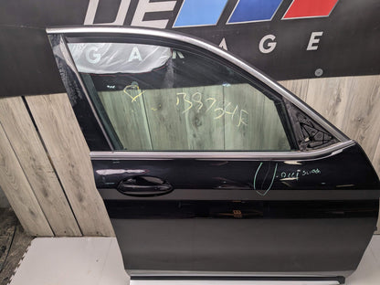 18-24 OEM BMW F97 G01 X3 X3M Front Right Passenger Door Shell Panel Black SCHWARZ II (668)