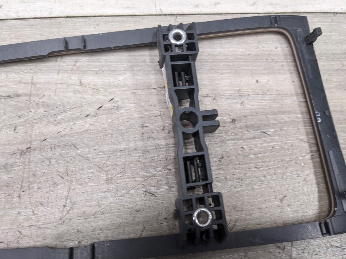 10-16 OEM Porsche Panamera Front Center Console Bezel Trim Wood