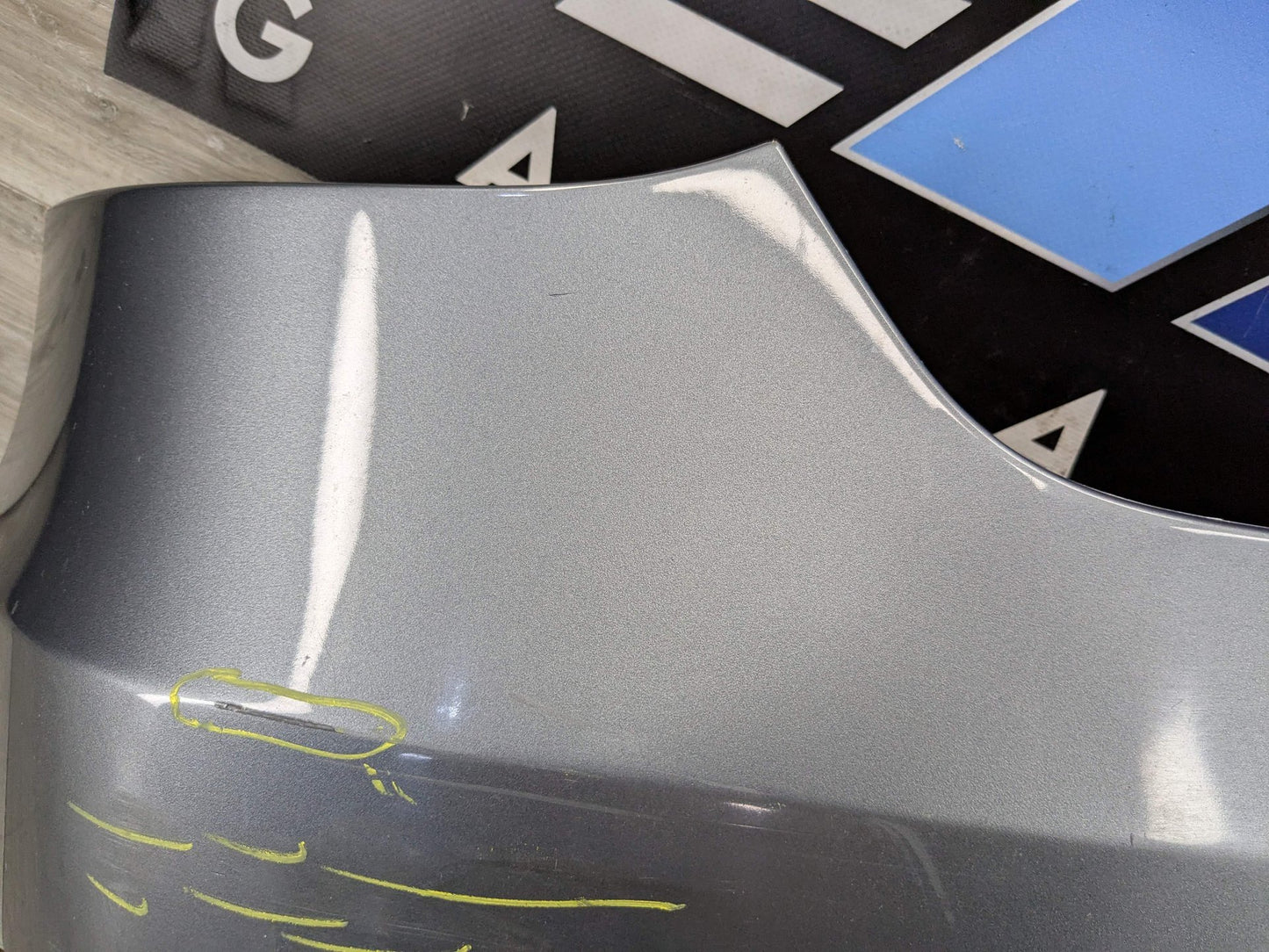 07-10 OEM BMW E70 X5 PRE LCI Rear Right Passenger Side Bumper Cover Gray A52 Grey Spacegrau Metallic (A52)