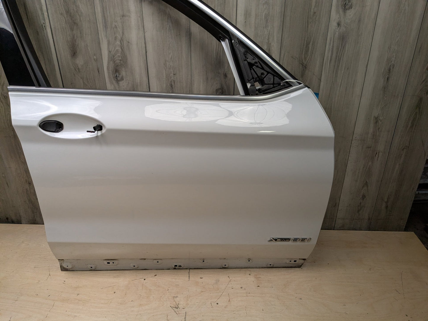 18-24 OEM BMW F97 G01 X3 X3M Front Right Passenger Side Door Shell Panel White MINERALWEISS METALLIC (A96)