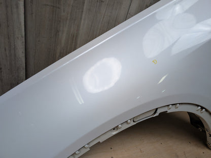 14-18 OEM BMW F15 X5 Front Left Driver Side Fender Panel White MINERALWEISS METALLIC (A96)