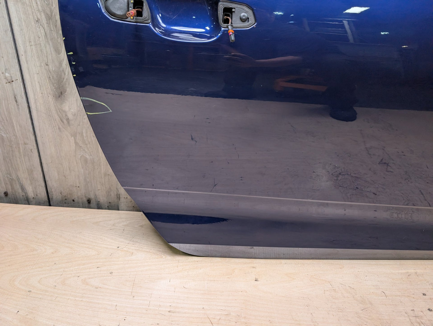 *18-24 OEM Audi A5 S5 COUPE Right Passenger Door Shell Panel Blue PN: 8W6831052A 2D/ X5H