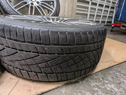 *OEM BMW E90 E91 E92 E93 Wheels Rims Front 19x8 ET37 Rear 19x9 ET39 LA Wheel Double Spoke 269 SET