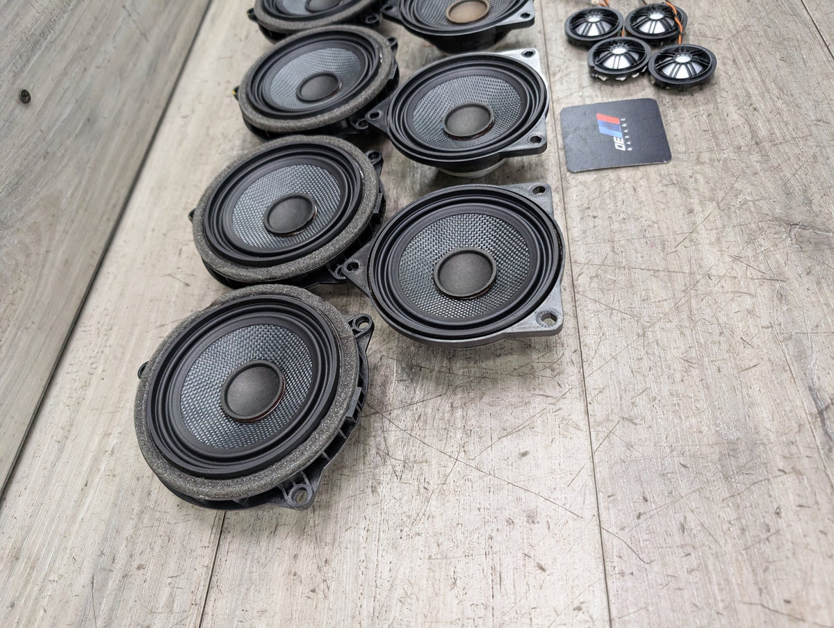 2015 BMW X3 F25 Speakers SET 9209185 11-17 OEM BMW F25 X3 Stereo Audio Speakers Tweeters Subwoofers Top HiFi SET OEM