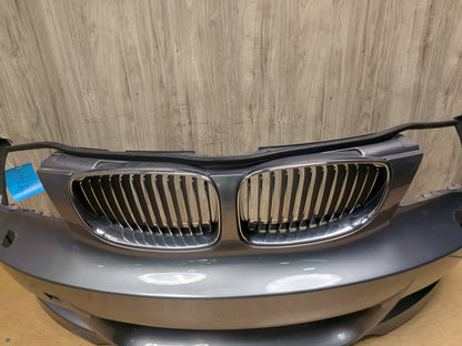 AFTERMARKET 08-13 BMW E82 E88 135 M SPORT Front Bumper Cover w/ Grilles Gray A52