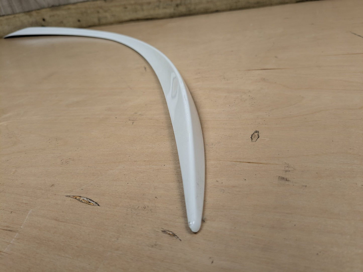 Mercedes W205 Rear Spoiler AMG Boot Trunk Trim Panel Obsidian 149 Polar white
