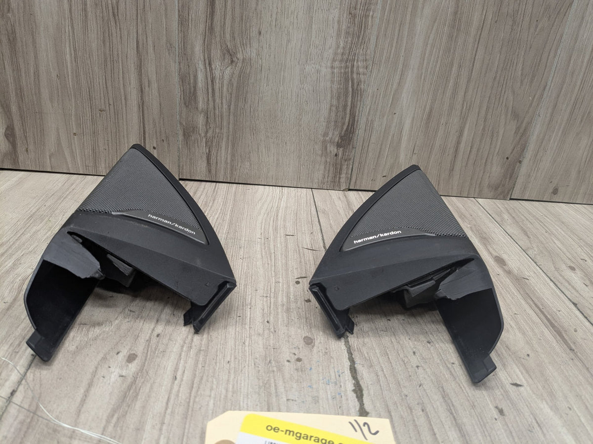 2020-2024 BMW X3 F97 Front Left Right Door Triangle Corner Speaker Assemblys SET 7419327