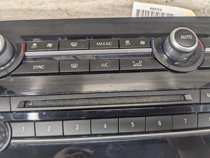 14-18 OEM BMW F15 F85 X5 F16 F86 X6 AC Heater Control Panel Radio Media Switch