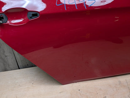 OEM BMW F30 F80 328 330 335 340 M3 Rear Right Passenger Door Shell Panel Red MELBOURNEROT METALLIC (A75)
