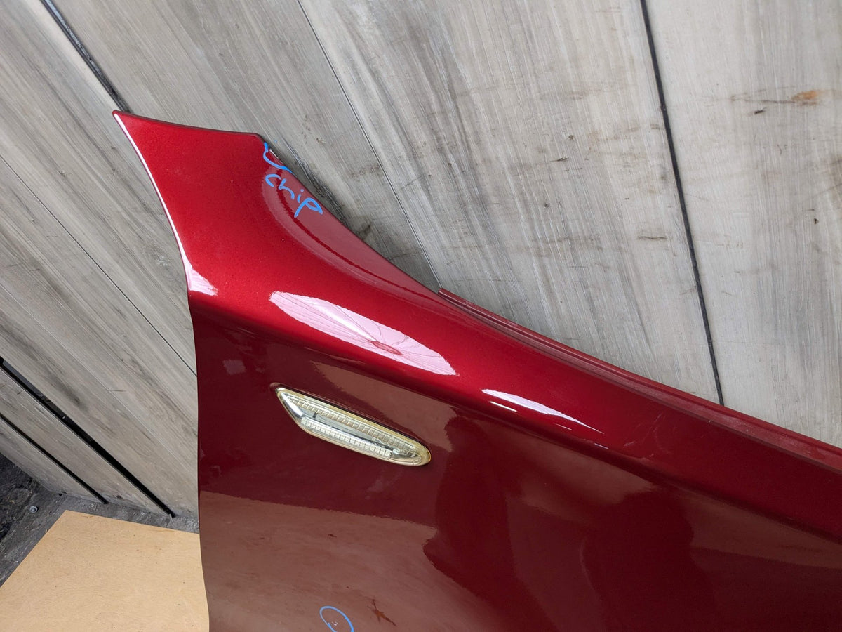 *08-13 OEM BMW E82 E88 128 135 Right Passenger Side Fender Panel Red A82 Red VERMILIONROT METALLIC (A82)