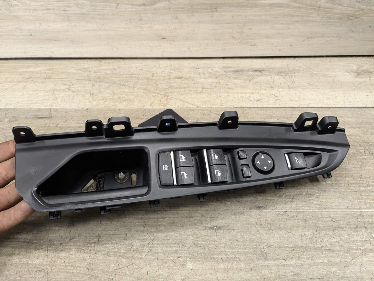 14-19 OEM BMW F15 X5 F16 X6 Front Driver Master Window Glass Lifter Switch