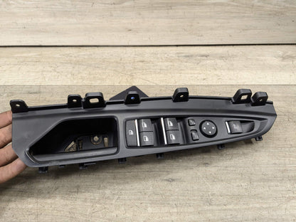 14-19 OEM BMW F15 X5 F16 X6 Front Driver Master Window Glass Lifter Switch