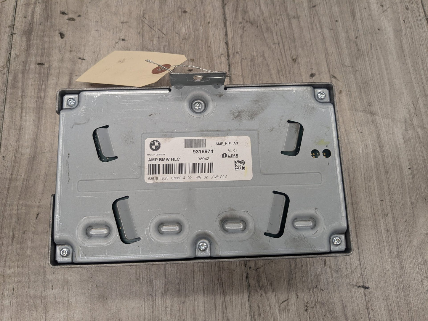 OEM BMW F32 F82 328 335 Hybrid 3 Sedan Hi-Fi HiFi Stereo Audio Amplifier Amp