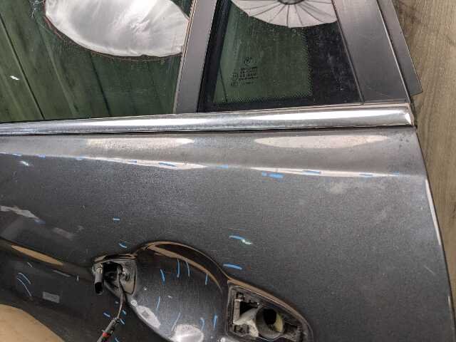 15-19 OEM BMW F16 X6 F86 X6M Rear Left Driver Door Shell Panel Gray A90 SOPHISTOGRAU BRILLANTEFFEKT METALLI (A90)