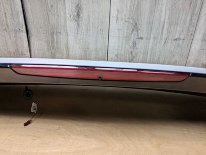 16-22 OEM BMW F48 X1 Rear Liftgate Trunk Roof Upper Wing Brake Light Spoiler