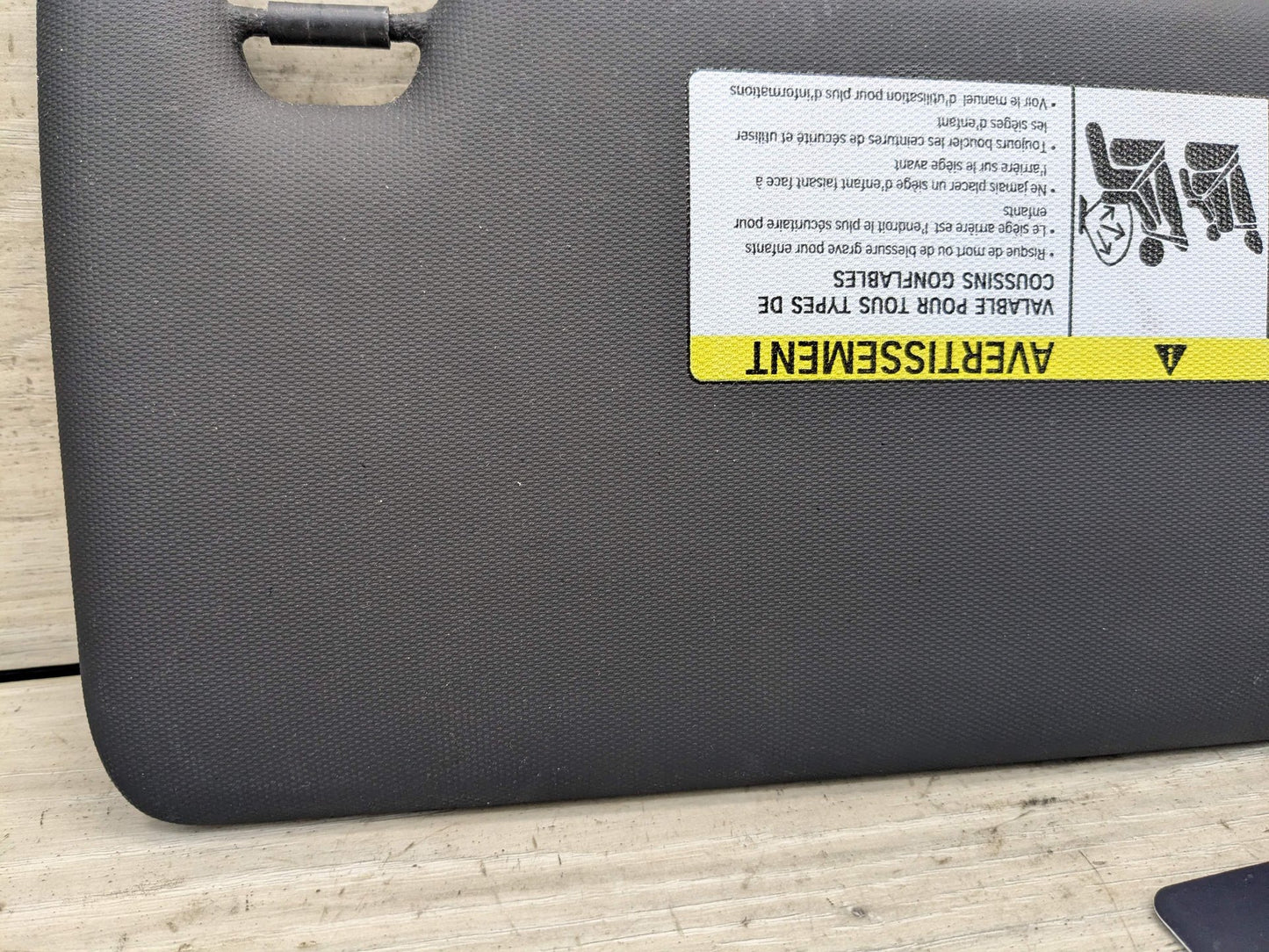 2019 BMW 330i G20 Front Left Driver Sun Visor 8092727 19-24 OEM BMW G20 G80 330 M340 M3 Left Driver Side Interior Sun Visor Black