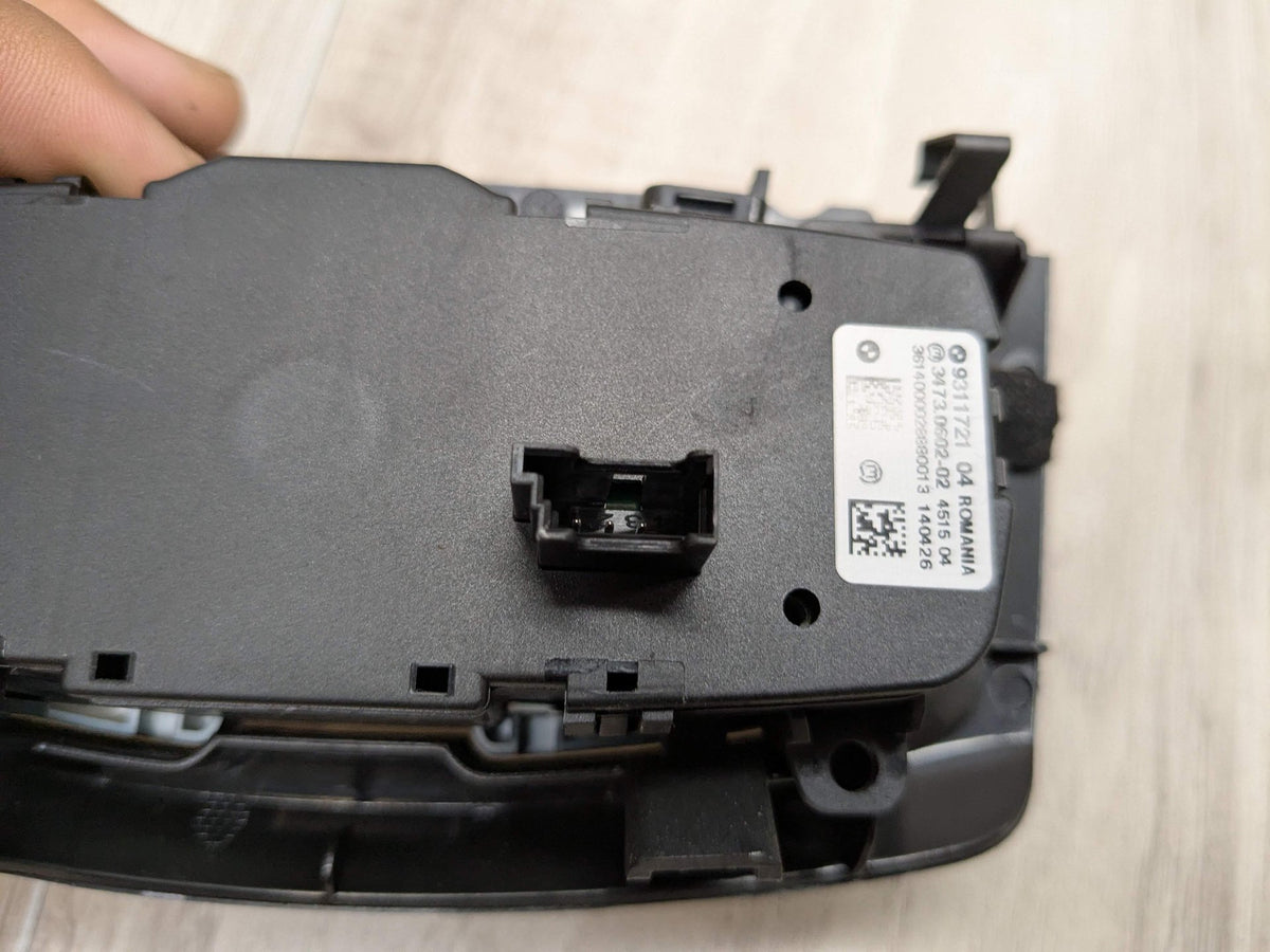 OEM BMW F15 F16 F85 F86 X5 X6 Headlight Switch Control Panel Light Module BLACK
