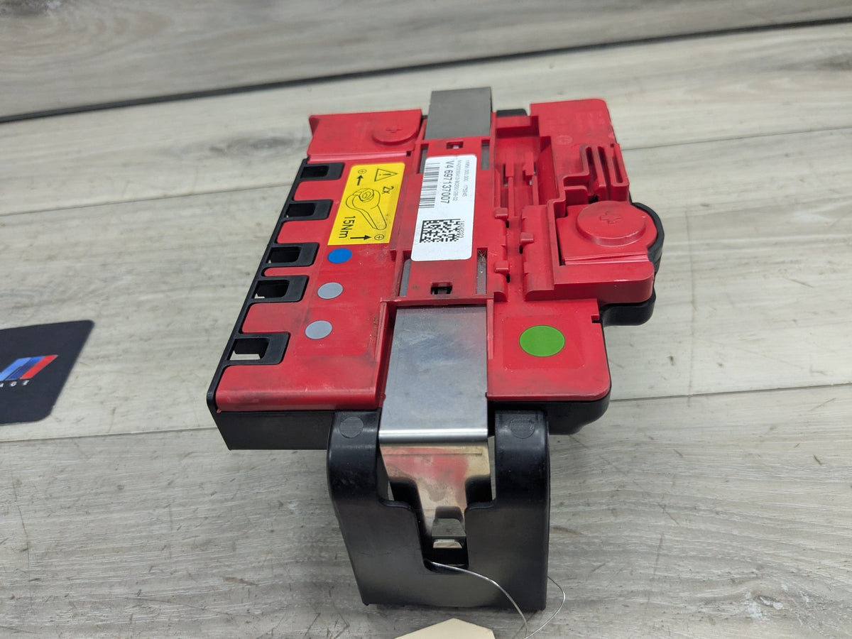 OEM BMW E82 E90 E92 Battery Power Lead Junction Distribution Fuse Box Voltage