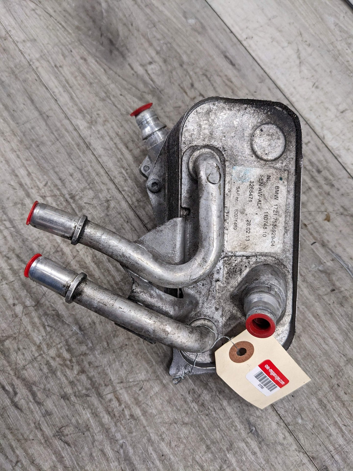 OEM BMW E90 E92 E93 Automatic Transmission Heat Exchanger Oil Cooler N54 N55