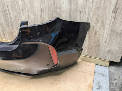 *15-18 OEM BMW F86 X6M M Rear Bumper Cover w/ Diffuser COMPLETE Black 416 CARBONSCHWARZ METALLIC (416)
