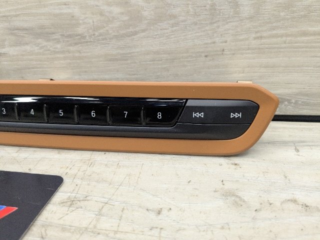 OEM BMW G20 G22 G23 G80 G82 G83 Control Panel Radio Media Buttons Control BROWN