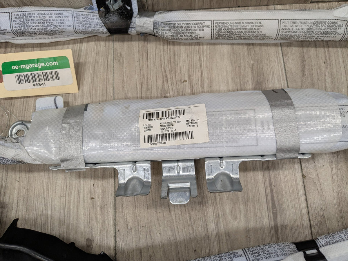 11-17 OEM BMW F25 X3 28 35 Right Passenger Top Roof Head Air Bag Airbag Curtain