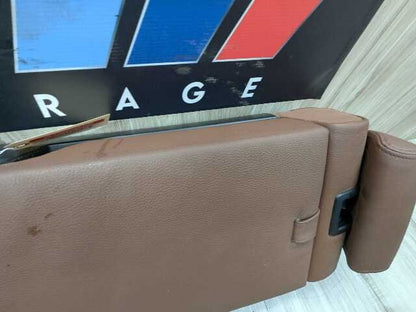 *15-18 OEM BMW F86 X6M REAR Seat Center Armrest Headrest Cup Holder ARAGONBRAUN
