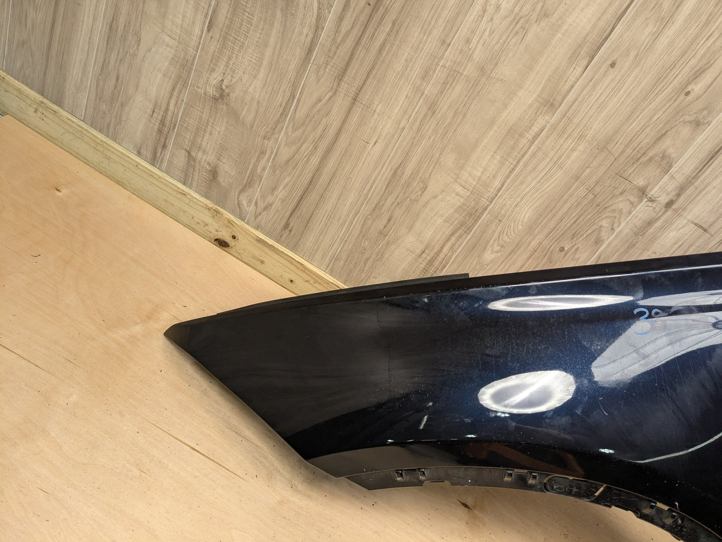 15-18 OEM BMW F86 X6M Front Left Driver Side Fender Panel Black 416 CARBONSCHWARZ METALLIC (416)