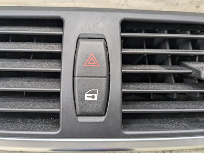 07-14 OEM BMW E70 E71 X5 X6 X5M X6M Dash Center AC Air Vent Grille Hazard Black