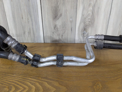 13-15 OEM BMW F01 F02 750 LCI N63 Transmission Oil Cooler Inlet Outlet Pipe Hose