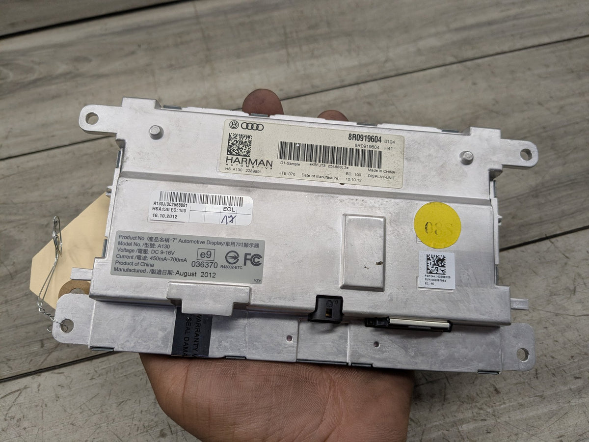 OEM AUDI A4 A5 Q5 Q7 S4 S5 SQ5 Dash Center Display Navigation Screen Monitor