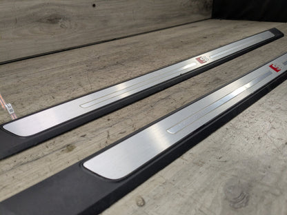 2018-2024 Audi S5 B9 Rear Left Right Scuff Plate Door Sill SET 8W6947417A S Line