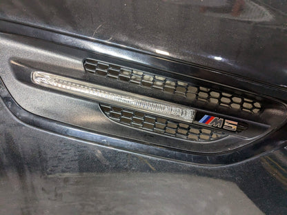 12-16 OEM BMW F10 M5 Front Right Passenger Side Fender Panel Shell Black Black