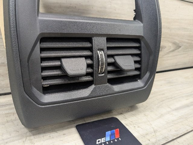 OEM BMW G20 G22 G23 G80 G82 G83 M3 M4 Rear Center Console Air Vent Grille Black