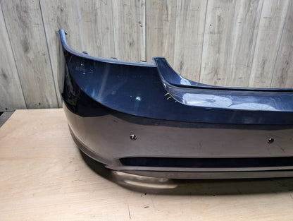 *10-13 OEM Mercedes A207 C207 W207 E350 E550 AMG Rear Bumper Cover w/ Diffuser Blue 890