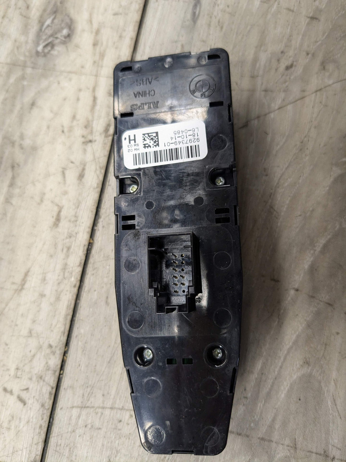 14-19 OEM BMW F15 F16 F85 X5 X6 Front Left Driver Master Window Glass Switch
