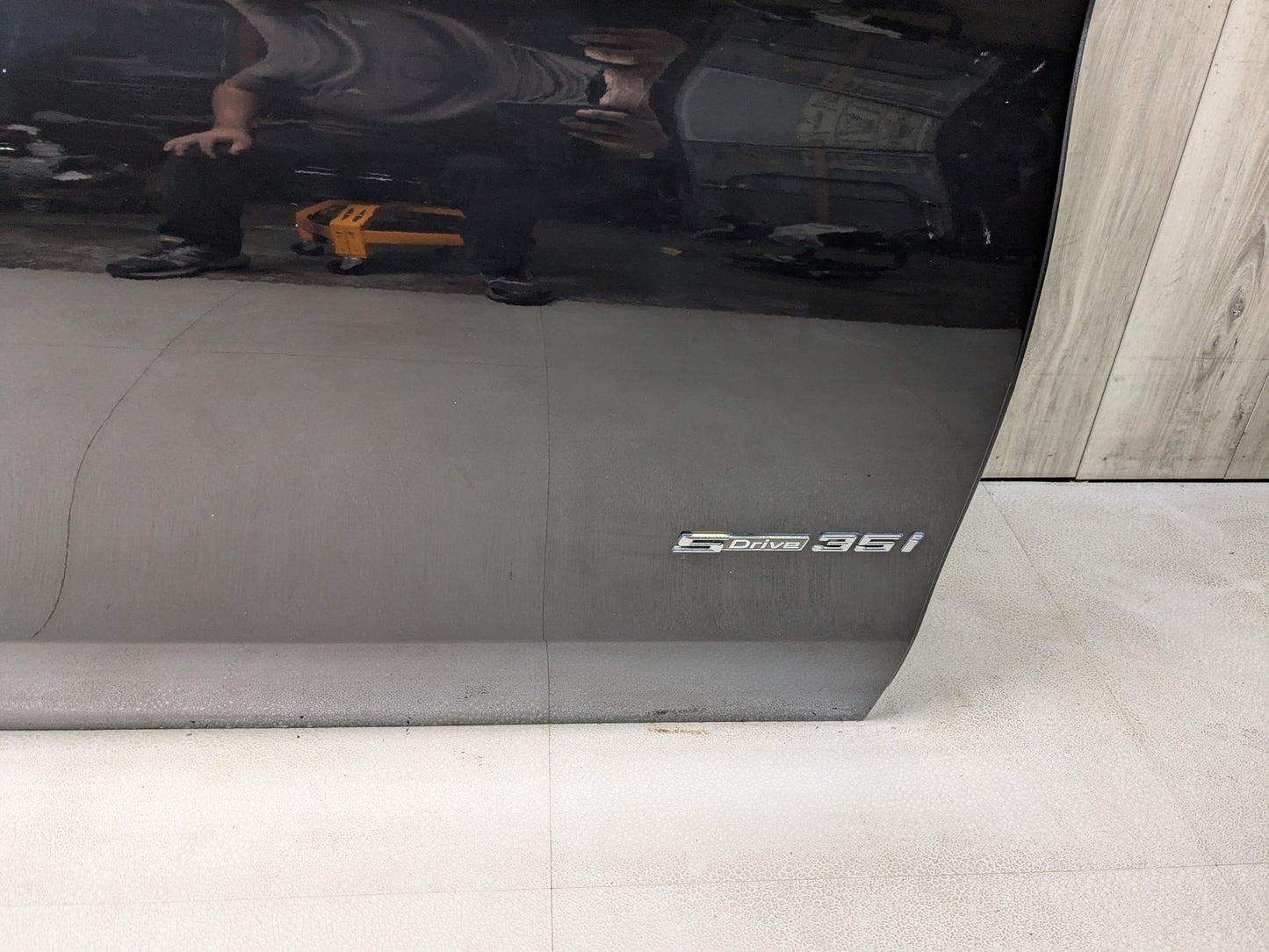 15-19 OEM BMW F16 X6 F86 X6M Front Right Passenger Door Shell Panel Black 668 Black SCHWARZ II (668)