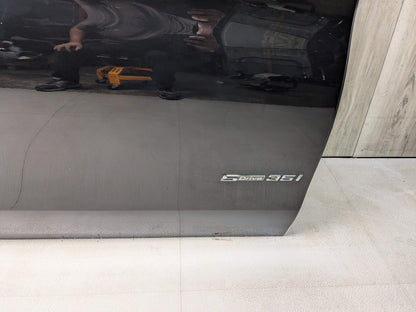15-19 OEM BMW F16 X6 F86 X6M Front Right Passenger Door Shell Panel Black 668 Black SCHWARZ II (668)