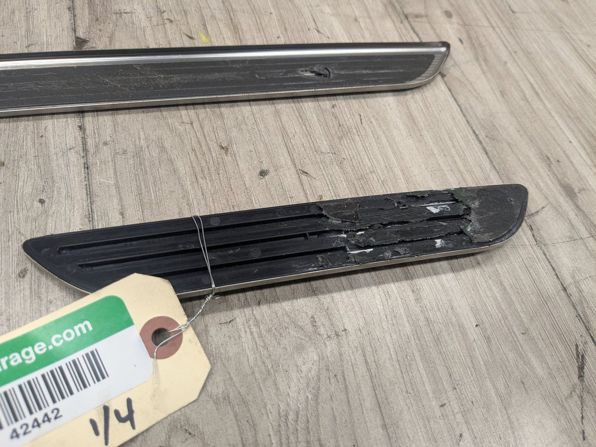 06-14 OEM BMW E70 E71 X5 X6 X5M M Front Rear Door Sill Cover Trim Entrance SET