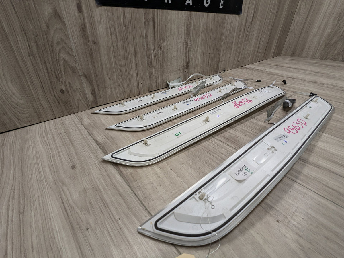 16-19 OEM BMW G11 G12 OEM Door Sills M Trim Illuminated Entry Panels Kit SET*