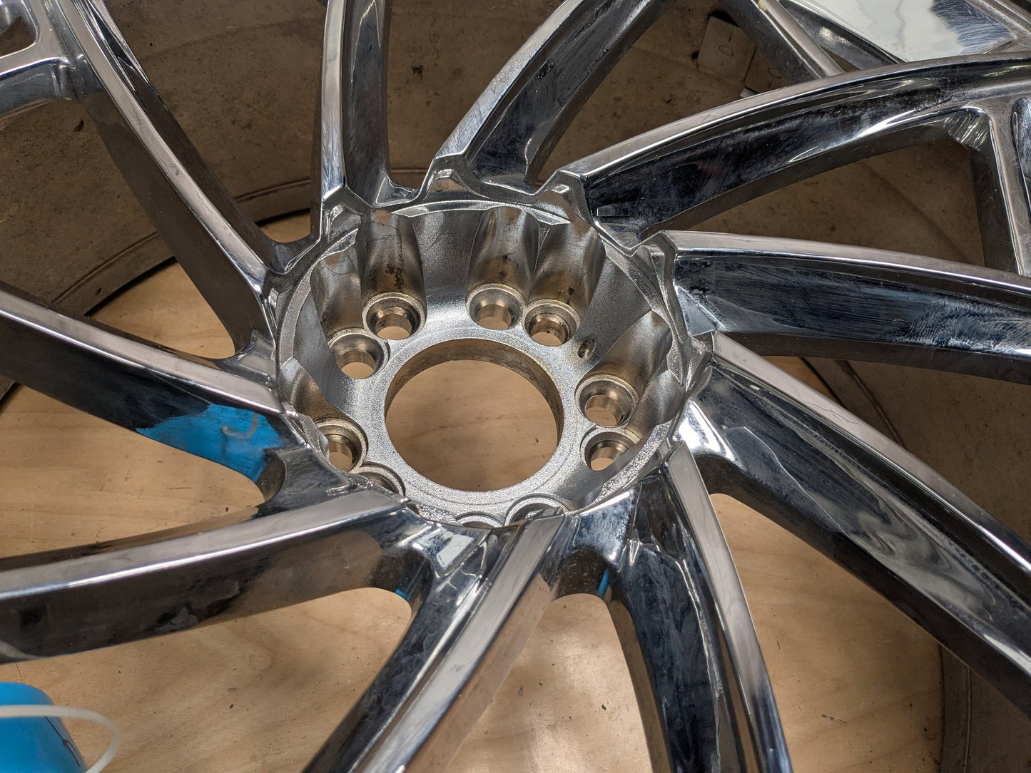 07-13 2CRAVE BMW E70 X5 Wheels Rims NO.36 22x9.0J ET:38 Chrome Finish SET