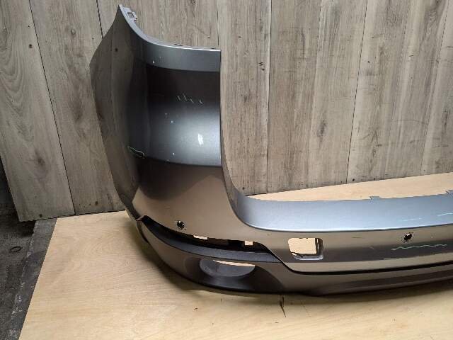 *14-18 OEM BMW F15 X5 Rear Bumper Cover PDC Holes w/ Diffuser N55 N57 Gray A52