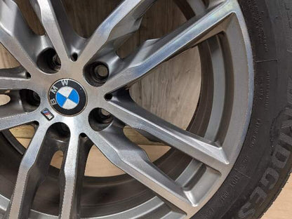 OEM BMW G01 G02 X3 X4 Wheel Rim 19x7.5 ET32 LM Rad Doppelspeiche Style 698M