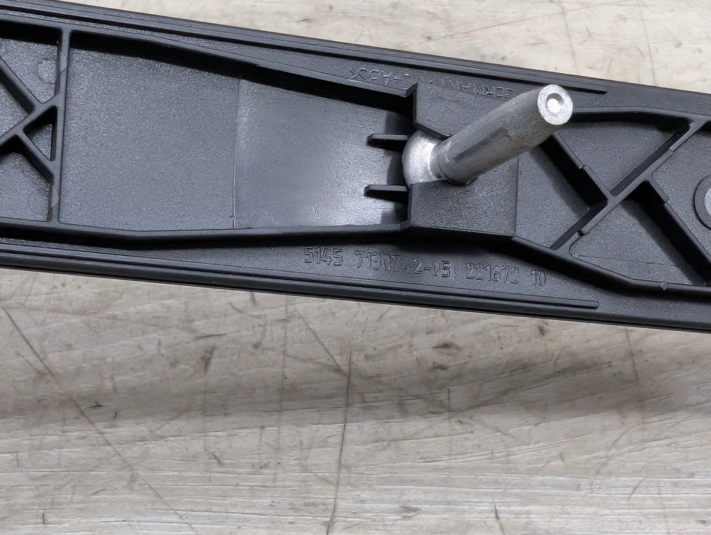 06-13 OEM BMW E90 E92 E93 328 335 M3 Cup Holder Decor Bezel Strip Trim