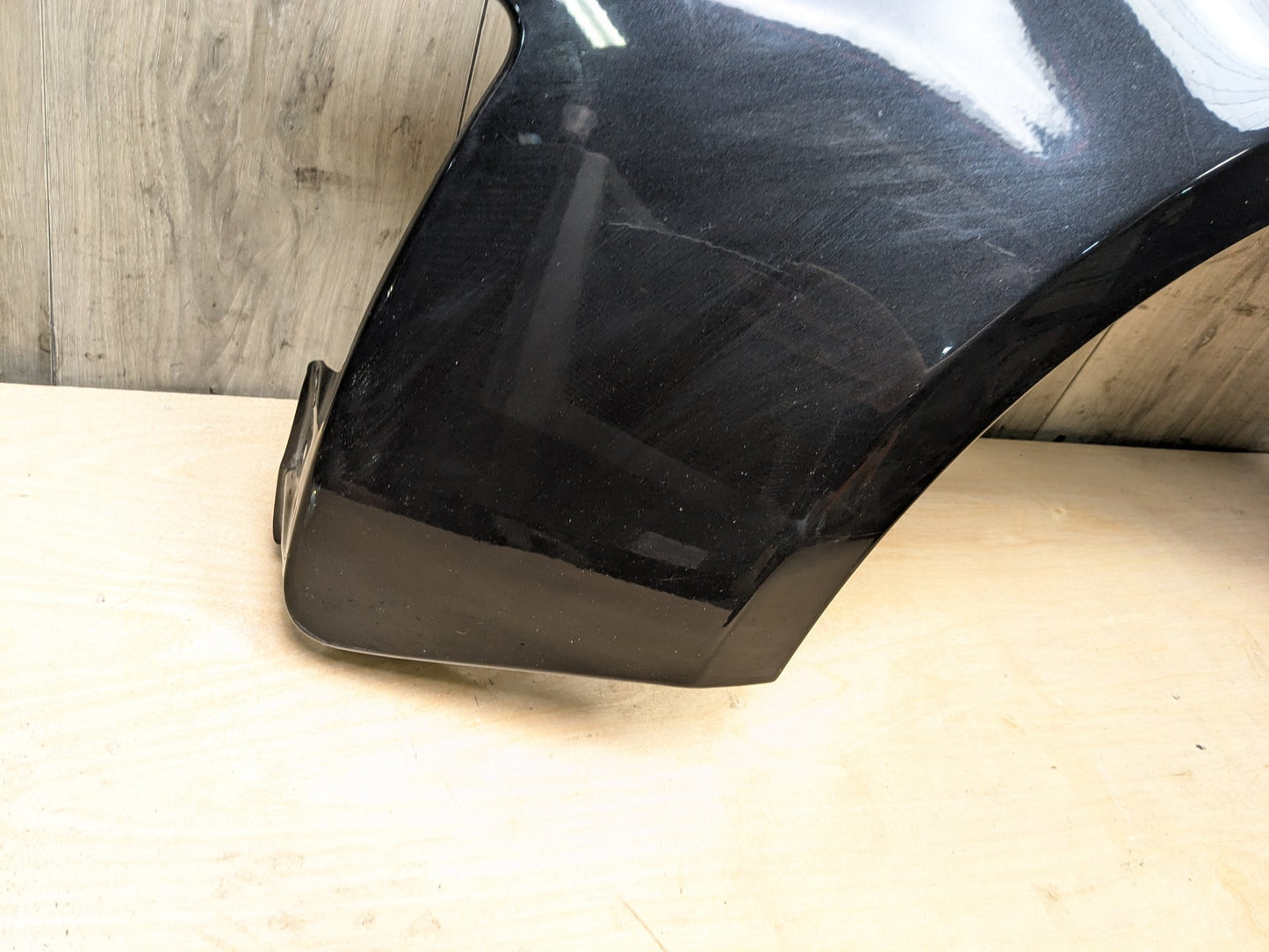 *08-17 OEM AUDI A5 S5 Front Left Driver Side Fender Panel Supercharged Black L8/ Z9Y