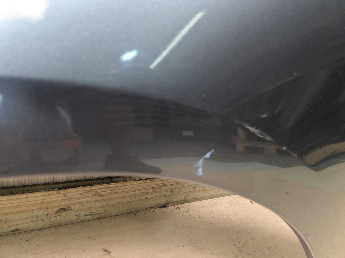 07-13 OEM BMW E92 E93 328 330 335 Left Driver Side Fender Panel Gray A22 SPARKLING GRAPHITE METALLIC (A22)